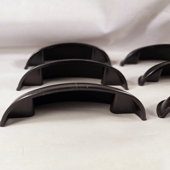 Liberty Hardware Drawer Door Pull Set Of 6 Metal 3" Dual Mount Cup 64mm Cocoa - Picture 4 of 9